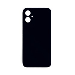 Funda de Silicona con Marco de Cámara para Samsung Galaxy A06 Negro Funda de Silicona con Marco de Cámara para Samsung Galaxy A06 Negro